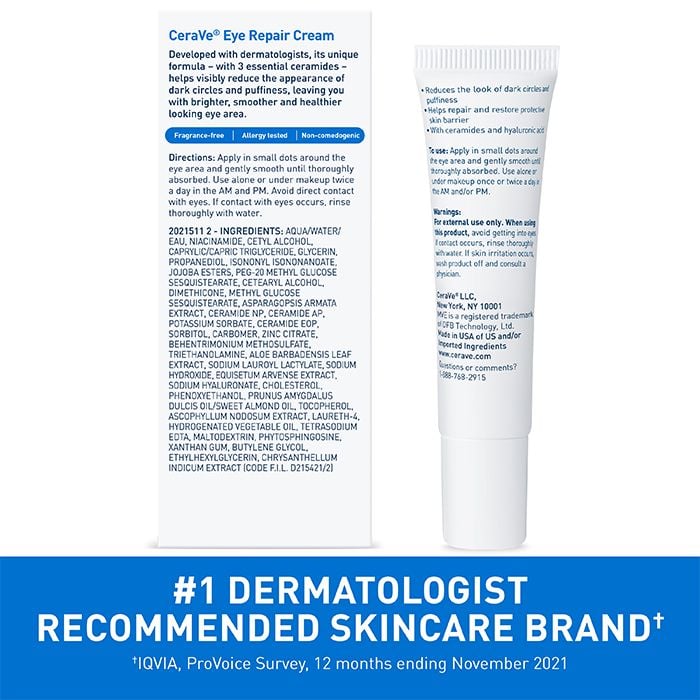 CeraVe Skincare Moisturizers Eye Repair Cream