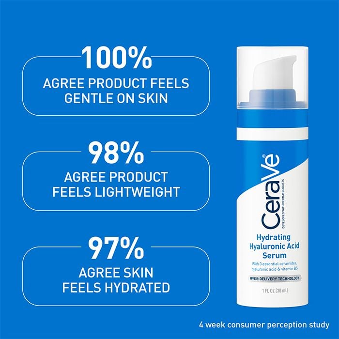 CeraVe Skincare Serums Hydrating Hyaluronic Acid Serum