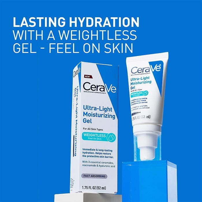 CeraVe Skincare Moisturizers Facial Moisturizers Ultra Light Gel Moisturizer