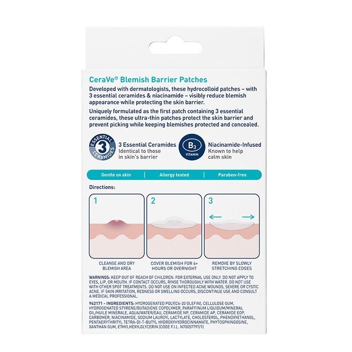 Acne Treatment Still and Swatch on Cheek